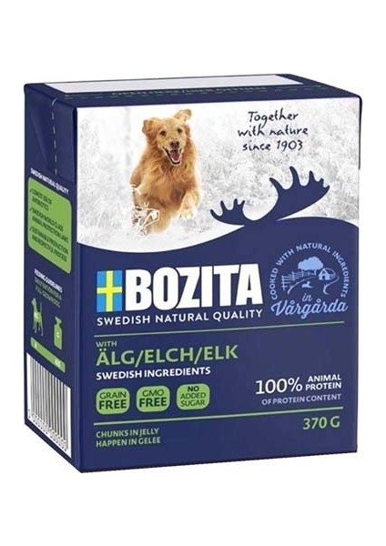 Naturals Geyik Etli Tahılsız Konserve Köpek Maması 370 gr