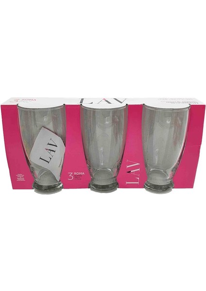 Meşrubat Bardağı Roma KOD:ROM396 3'lü