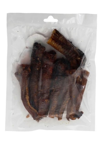 Kurutulmuş Parça Kuzu Gırtlak Köpek Ödül Maması 15 cm 100 gr fiyatları