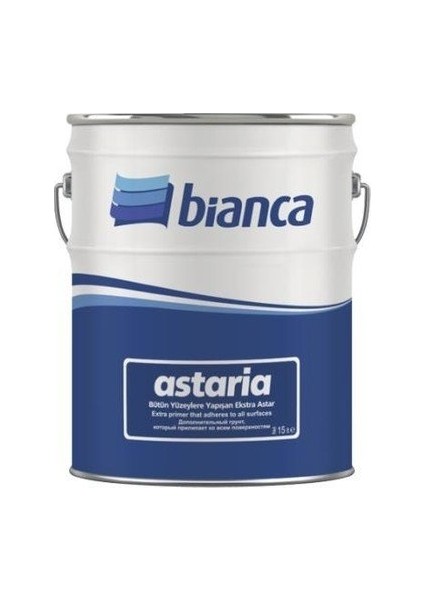 Astaria Bütün Yüzeylere Yapışabilen Ekstra Astar 0.75 Lt