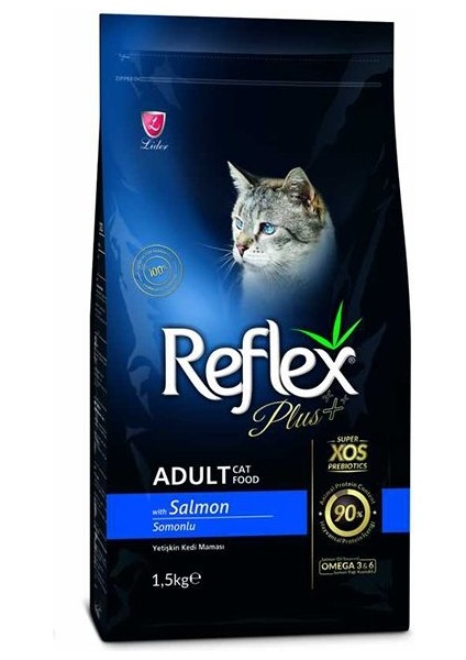 Reflex Plus Somonlu Yetişkin Kedi Maması 15 kg