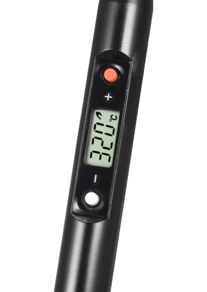 80W LCD Dijital Sıcaklık Ayarlanabilir Cihaz - Siyah (Yurt Dışından)
