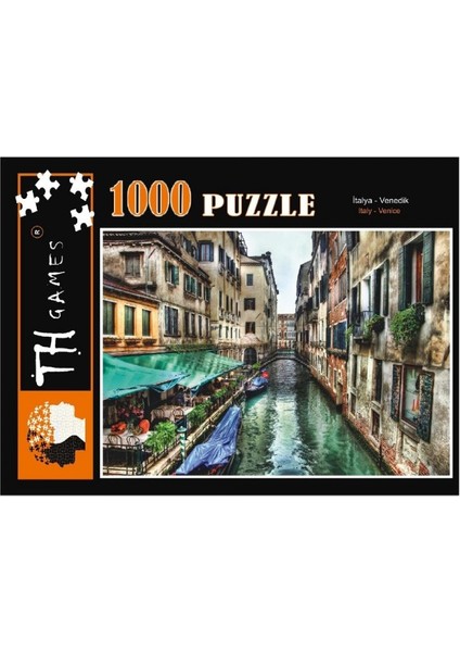 Puzzle 1000 Parça Italya Venedik Th Games