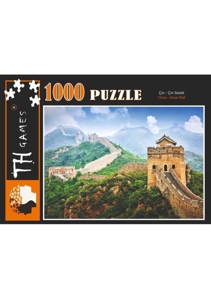 Puzzle 1000 Parça Çin Seddi Th Games