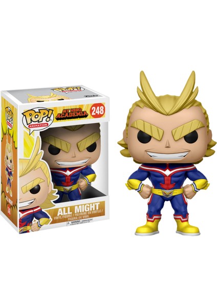 Pop My Hero Academia All Might Kahraman Kostümlü Figür