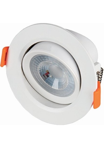 5 Adet Ct 5204 Cata 5 W Sıva Altı LED Spot Günışığı 3200K