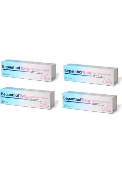 Provitamin B5 Içerikli Bebek Pişik Önleyici Krem 100 gr X4 Adet