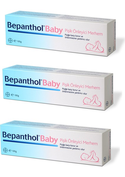 Baby Pişik Kremi 100 gr X3 Adet