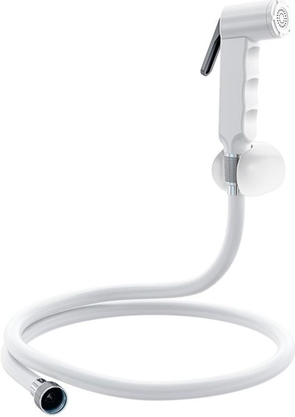 VS-8620 Beyaz Askılı El Taharatmatik Seti Shattaf VS-8620