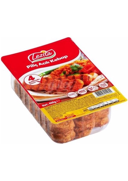 Hazır Pişmiş Acı Kebab Pr. Şef 400 gr