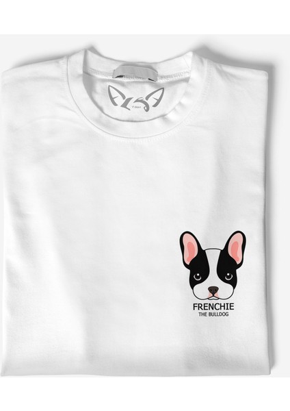 Bulldog Dijital Baskılı Çocuk Beyaz Beyaz Tshirt fiyatları
