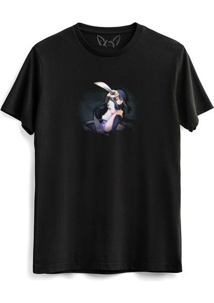 Angel Beats Çocuk Siyah Tshirt