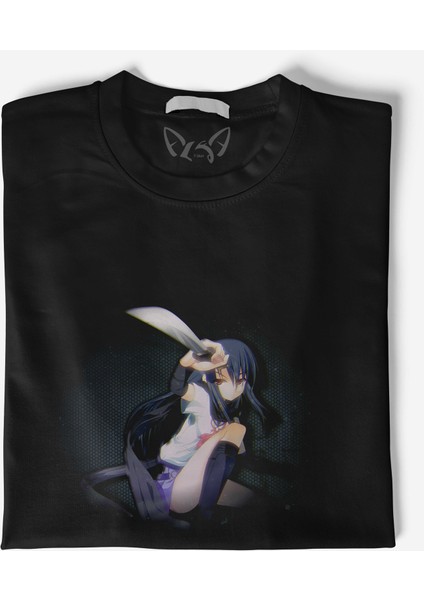 Angel Beats Çocuk Siyah Tshirt