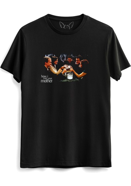 How I Met Your Mother Baskılı Çocuk Siyah Tshirt