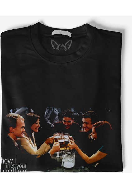 How I Met Your Mother Baskılı Çocuk Siyah Tshirt fiyatları