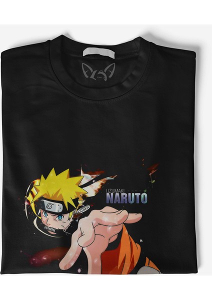 Naruto Dijital Baskılı Çocuk Siyah Tshirt fiyatları