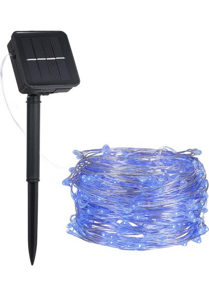 9W 15 m/49.2FT 150 LED Güneş Enerjili Enerji Bakır Tel (Yurt Dışından)