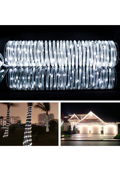 12M/39.4FT 7.2W 120 LED Güneş Enerjili Enerji Halat Işığı (Yurt Dışından) indirimleri