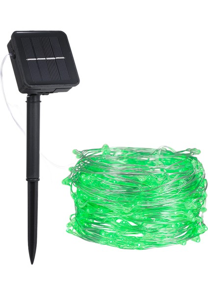 9W 15 m/49.2FT 150 LED Güneş Enerjili Enerji Bakır Tel (Yurt Dışından)