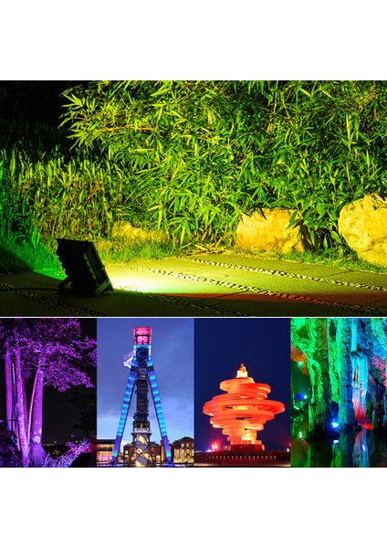 10W Led'ler Uzaktan Kumandalı Rgb Projektör 16 Renk ve 4 Aydınlatma (Yurt Dışından) indirimleri