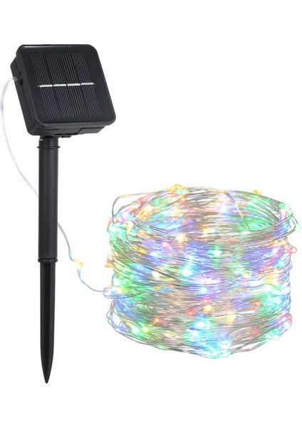 12W 20 m/65.6FT 200 LED Güneş Enerjili Bakır Tel (Yurt Dışından)
