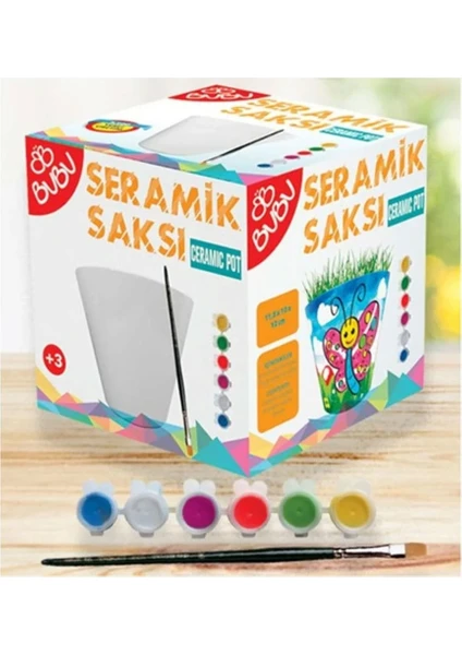 Seramik Saksı Boyama SB0007