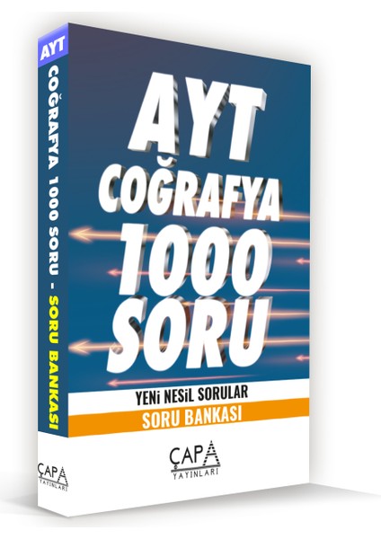 Çap Yayınları AYT Coğrafya Soru Bankası