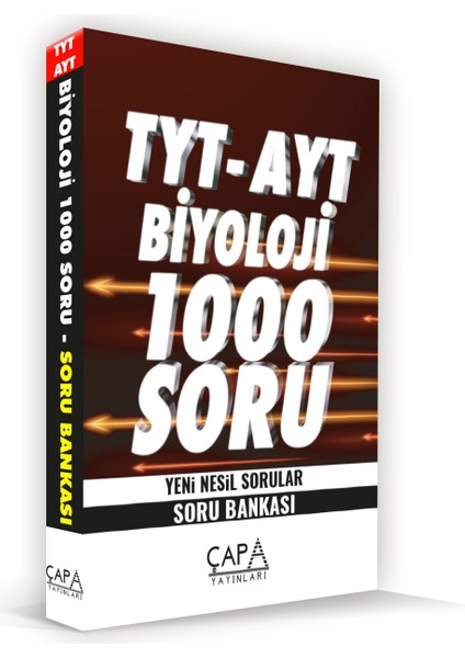 Çap Yayınları TYT-AYT Biyoloji Soru Bankası