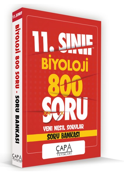 Çap Yayınları 11. Sınıf Biyoloji Soru Bankası