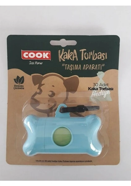 Evcil Hayvan Kaka Torbası Kit-Mavi