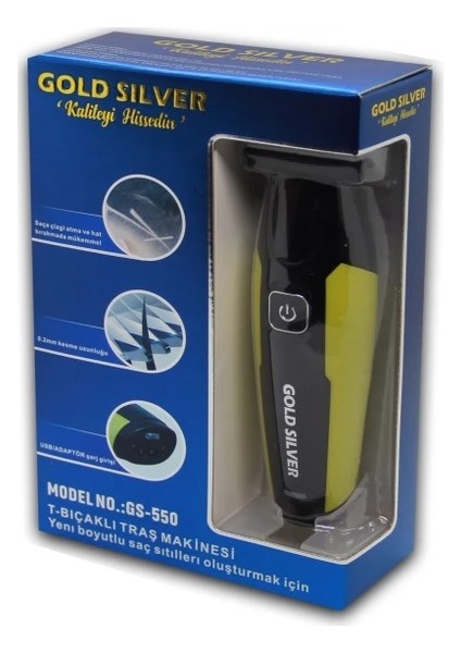 Traş Makinesi T Bıçaklı GS-550