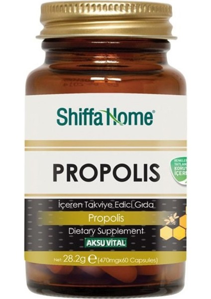 Propolis Kapsül 60 Kapsül Propolis Ekstraktı