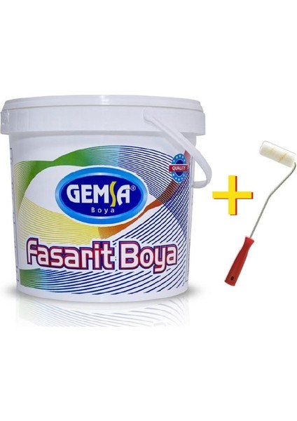 Gemsa Fasarit Tavan Boyası Kaplaması Su Bazlı 24 kg