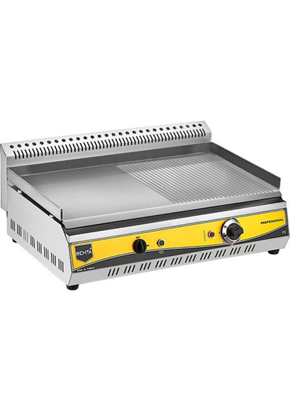 R85(A) 70 cm Pleytli Yarı Oluklu Elektrikli Izgara