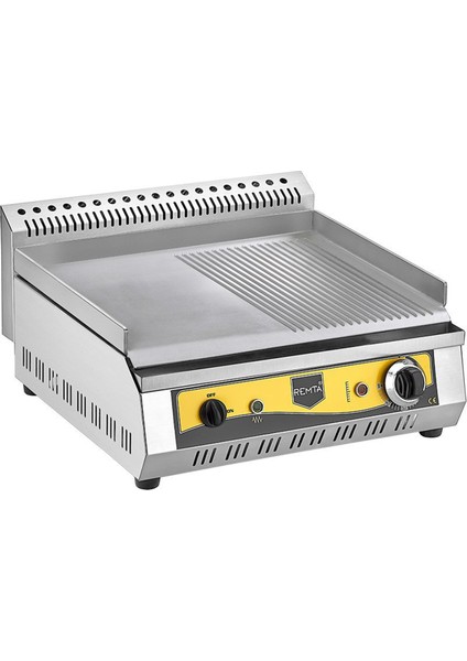 R83(A) 50 cm Pleytli Yarı Oluklu Elektrikli Izgara