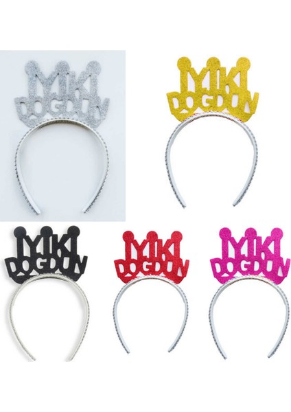 Iyi Ki Doğdun Simli Eva 10'lu Taç