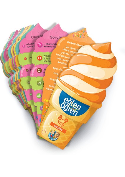 Eğlen Öğren Ice Cream 8-9 Yaş