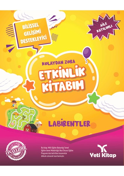 Kolaydan Zora Labirentler Kitabım