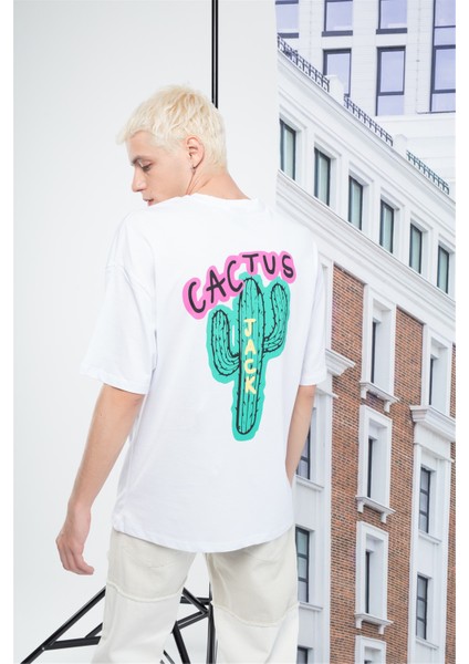 Unisex Cactusjack Tshirt Beyaz