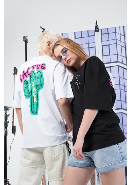 Unisex Cactusjack Tshirt Beyaz