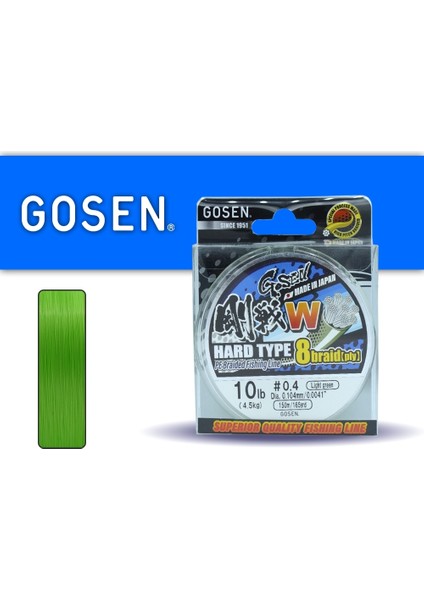 W8 Hard Type 150M A.Yeşil Pe 0.4-0.104 Mm