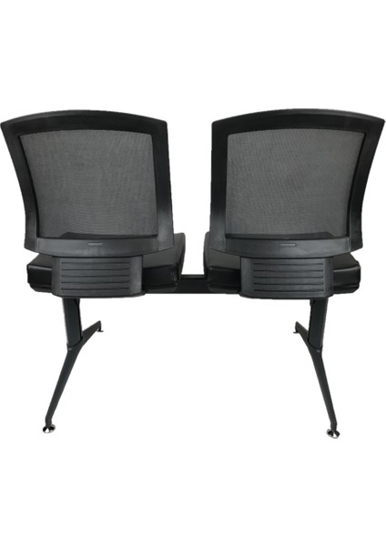 Reks Ikili Bekleme Koltuğu 322 F (Siyah Deri) indirimleri