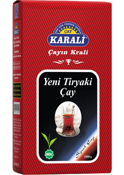 Karali Çay Tiryaki Dökme Çay 1000 Gr