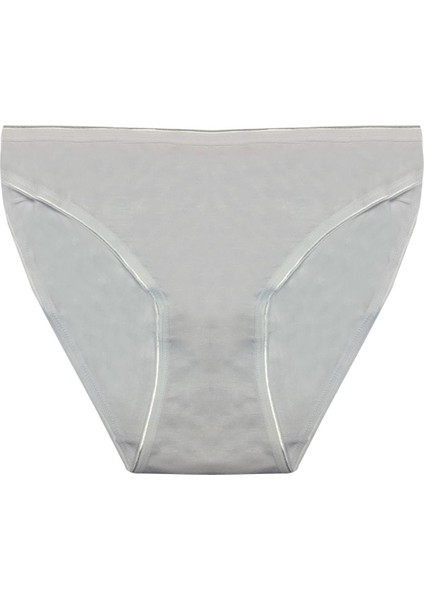 6 Adet Beyaz Renk Iz Yapmaz Slip Külot