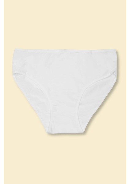 12 Adet Beyaz Renk Bato Külot