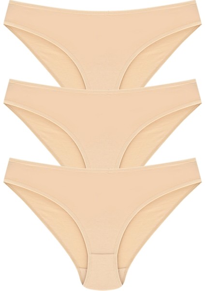 6 Adet Ten Rengi Bikini Külot
