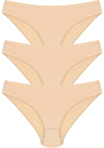 6 Adet Ten Rengi Bikini Külot