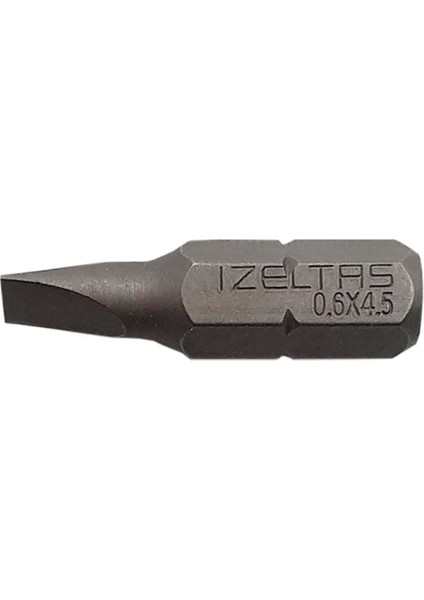 Izeltaş 0,6*4,5 Düz Bits Uç - 4810200645