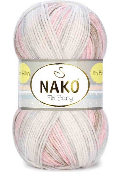 Elit Baby Mini Batik El Örgü İpi 32463