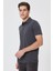 Lee Cooper Daker Antrasit Polo Yaka T-Shirt 3